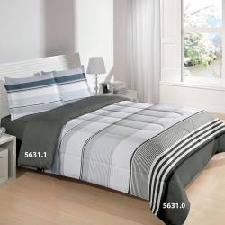 Acolchado Poliéster Altenburg 230x260 Bom Sono Rayado