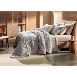 Acolchado Poliéster Altenburg 280x240 Boss Gris