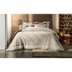 Acolchado Poliéster Altenburg 280x240 Malha Beige