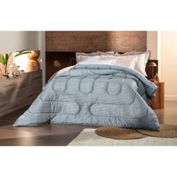 Acolchado Poliéster Altenburg 150x230 Pop Up Gris