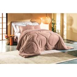 Acolchado Poliéster Altenburg 260x240 Poa Rosa