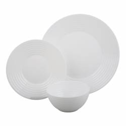 Set de Vajilla 12 Piezas Cocina & Bazar Blanco