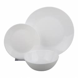 Set de Vajilla 12 Piezas Cocina & Bazar Blanco