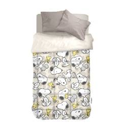 Acolchado Flannel Poliéster Piñata Snoopy 160x250