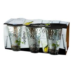 Set de Vasos x 6 Unid 400 Lts Noa Burbujas