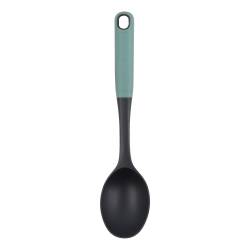 Cuchara de Nylon Verde y Negra 32,5Cm