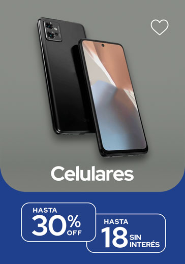 HOME - Celulares (Hasta 30% y hasta 18 csi)
