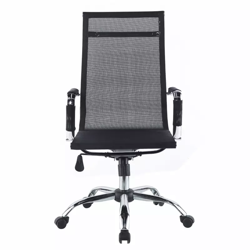 TUPI S.A. - SILLA DE OFICINA ZENSEI MESH BASE CROMADA NEGRO EM-ZS4053/ LVS-001