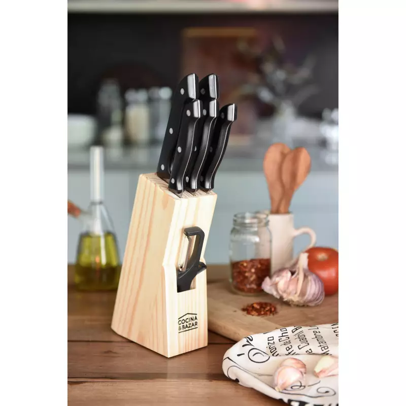 Cuchillo para Pan Cocina & Bazar 8 Bambú 20 cm - La Anónima Online