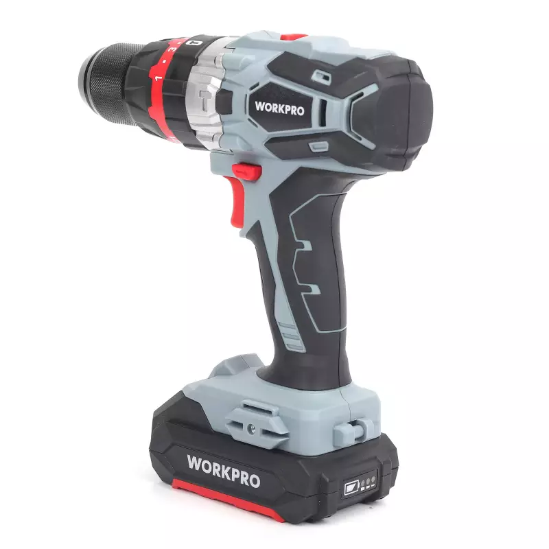 Taladro Atornillador Inalambrico 12v 2 Velelocidades Workpro