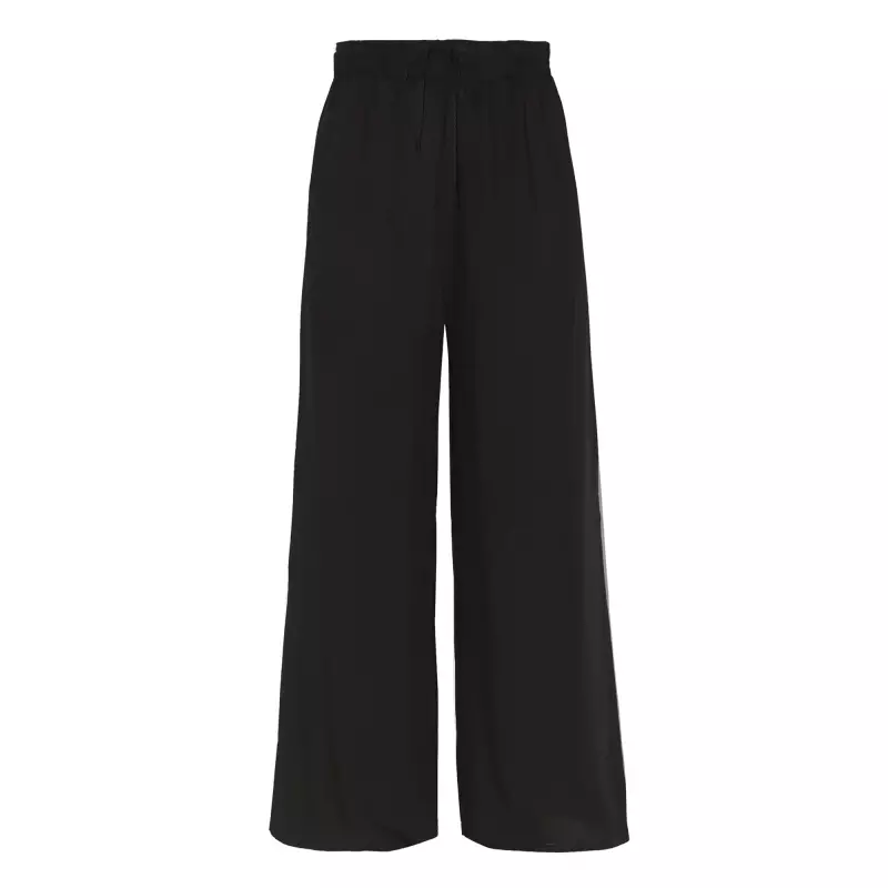 Pantalon de best sale fibrana negro