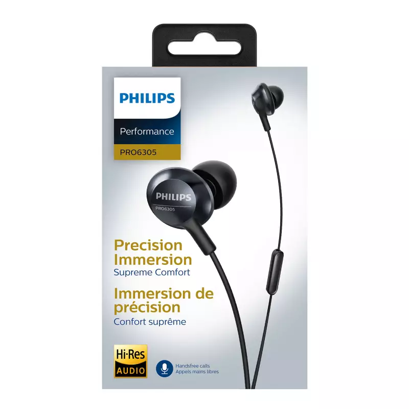 Auriculares Philips PRO6305BK/00 Negro - La Anónima Online