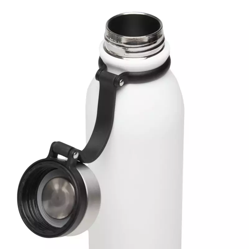 Botella Waisser Térmica 600ml Acero Inoxidable Blanca - La Anónima Online