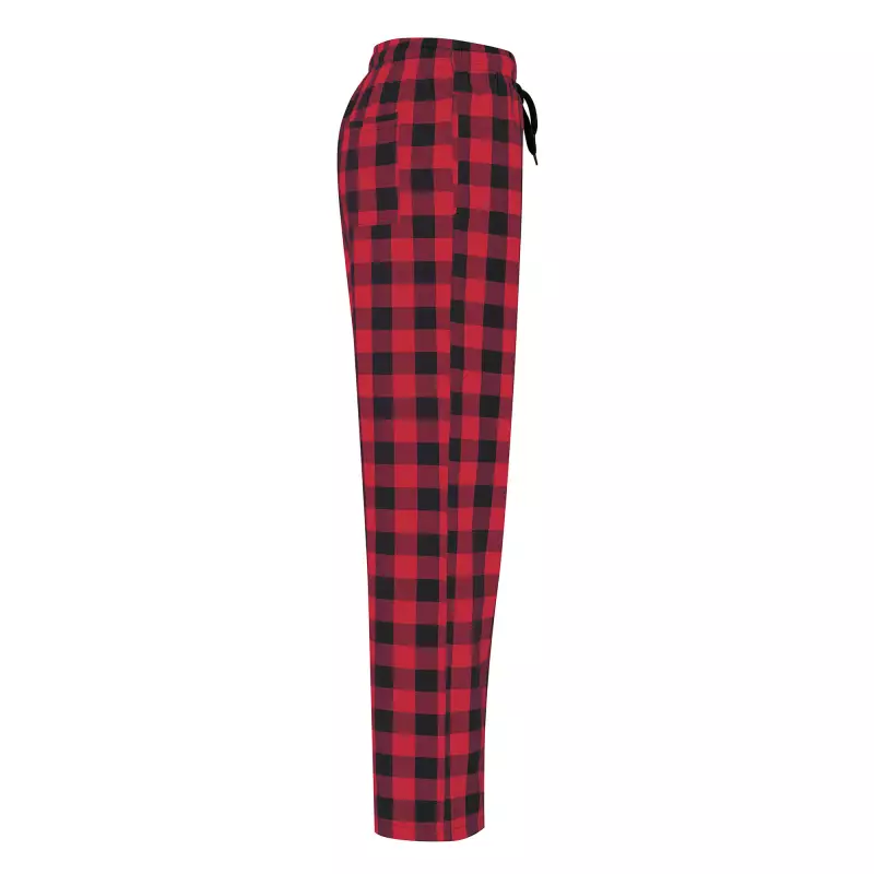 Pantalon de cuadros online rojo hombre