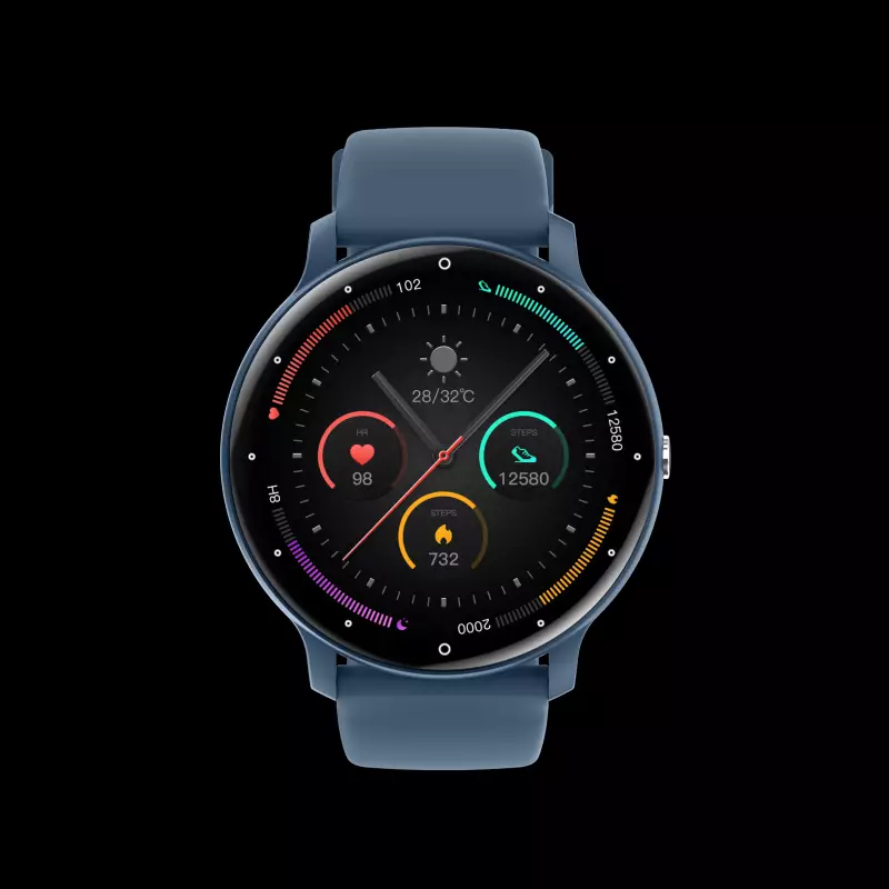 SMARTWATCH DEKKIN REDONDO NEGRO  Start_ Venta de productos tecnológicos