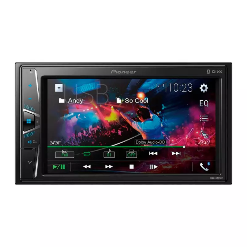 Radio Carro Pantalla 6,2 Táctil USB Bluetooth Pioneer DMH-G225BT PIONEER